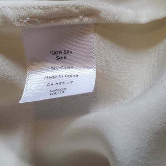 Talbots 100% silk top - Picture 6 of 7